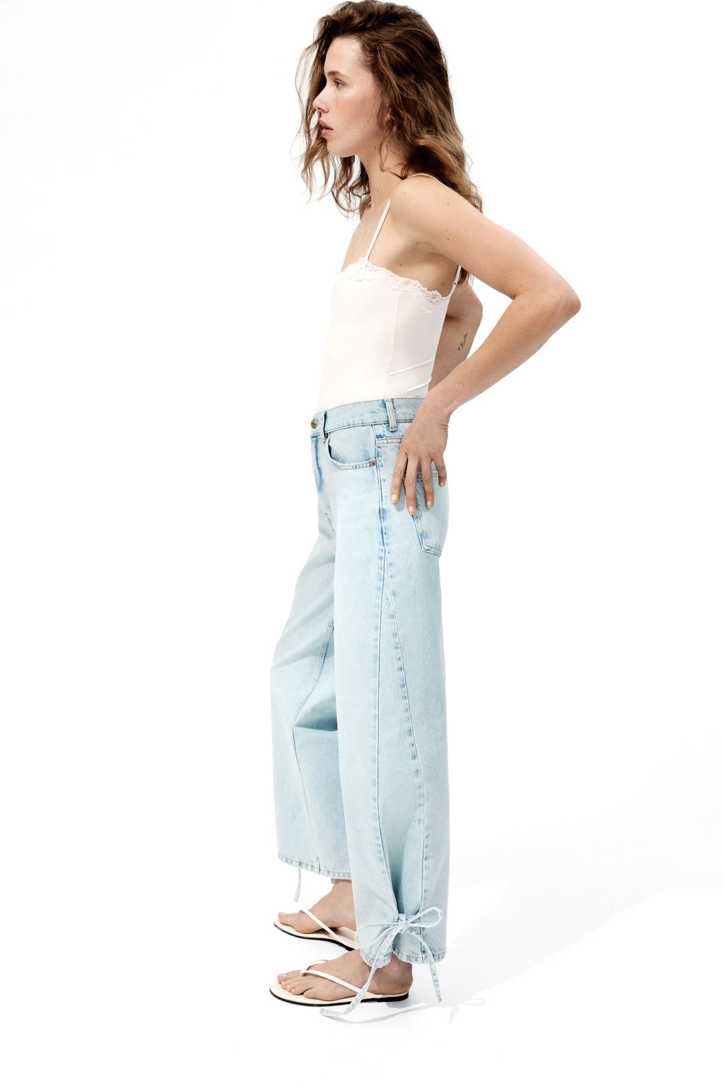 Barrel High Waist Ankle Jeans - H&m фото 8
