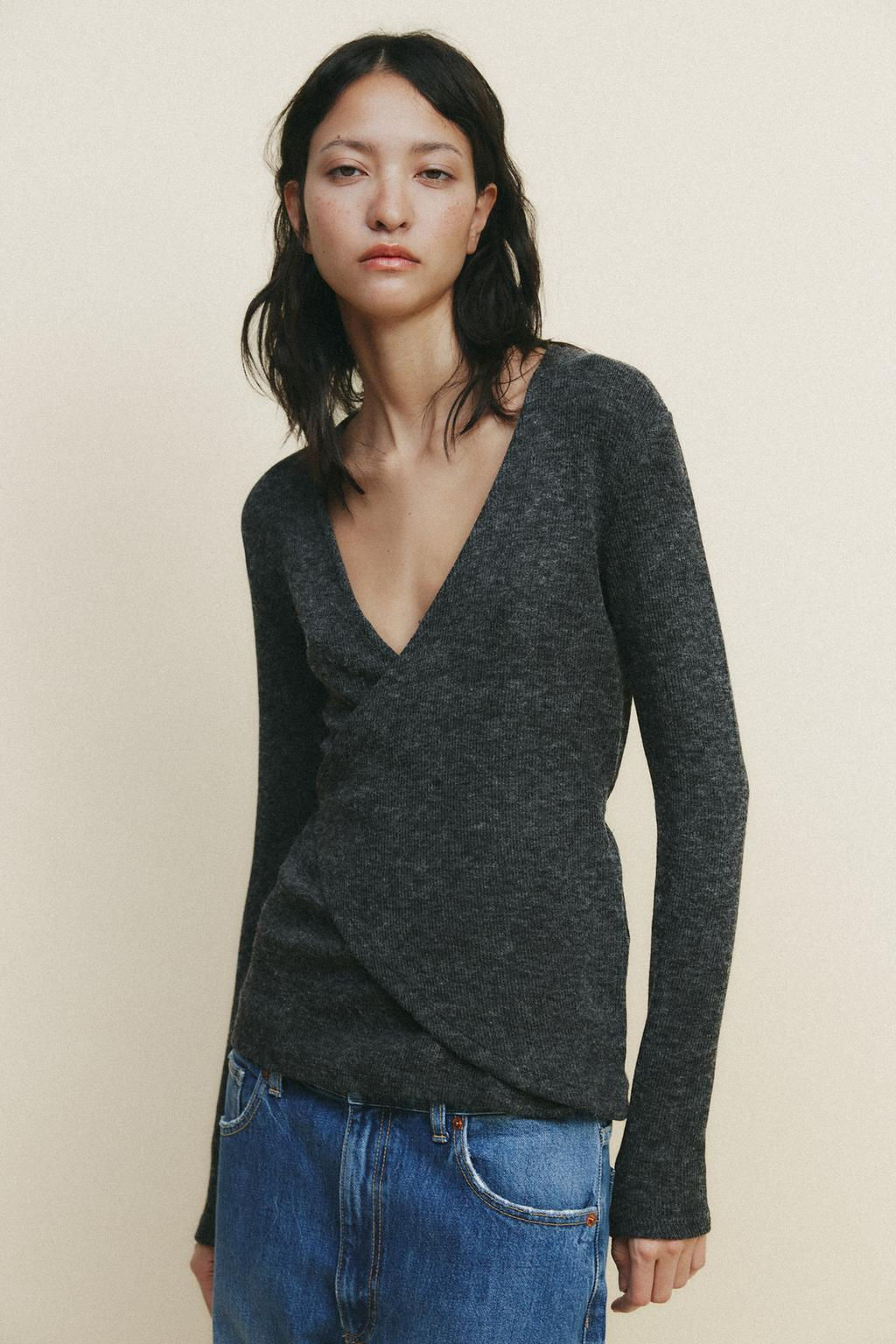 SOFT WRAP JACKET - Zara фото 13