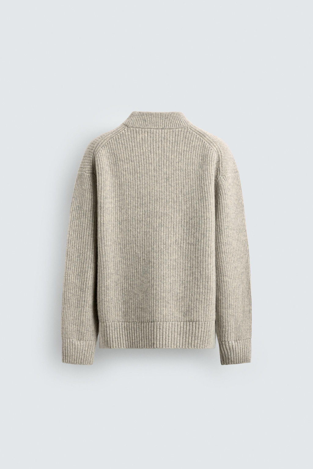 WOOL BLEND TEXTURED JUMPER - Zara фото 8