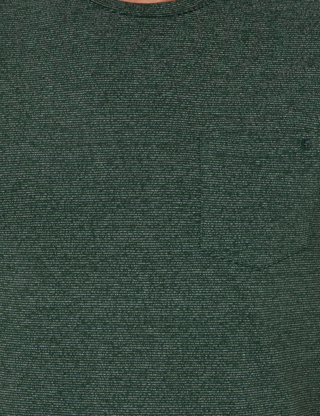 Темно-зеленая облегающая футболка - Cacharel фото 6