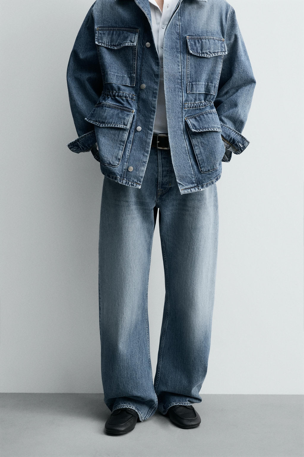 LIMITED EDITION BARREL FIT JEANS - Zara фото 13