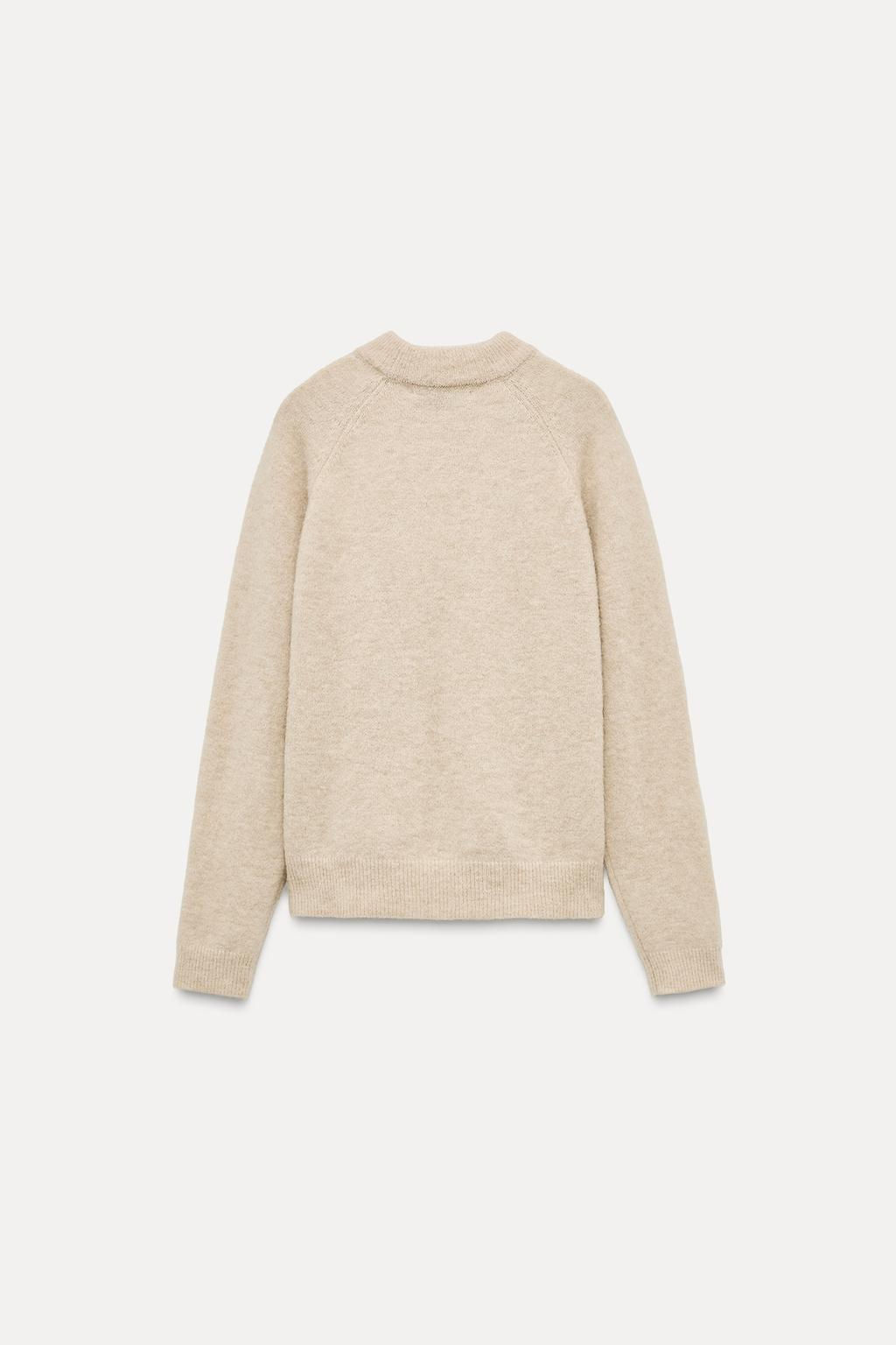 PLAIN KNIT SWEATER - Zara фото 6