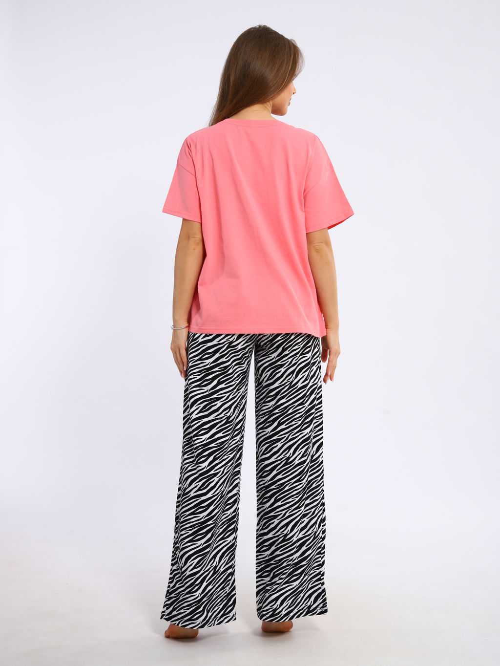 Пижама женская 1-244 (коралл)