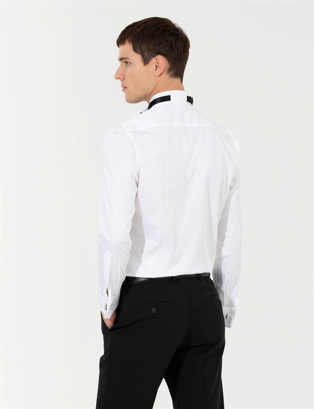 Beyaz Ex. Slim Fit Smokin G_mlek - Pierre cardin фото 5