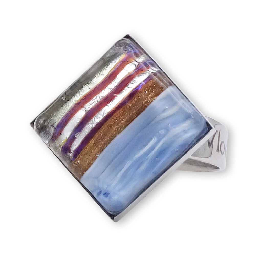 Кольцо из муранского стекла RIVER LINE KO4573