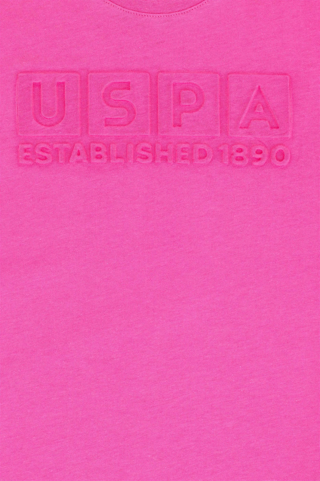 Детская розовая футболка с круглым вырезом Неожиданная скидка в корзине - U.s. polo assn фото 3