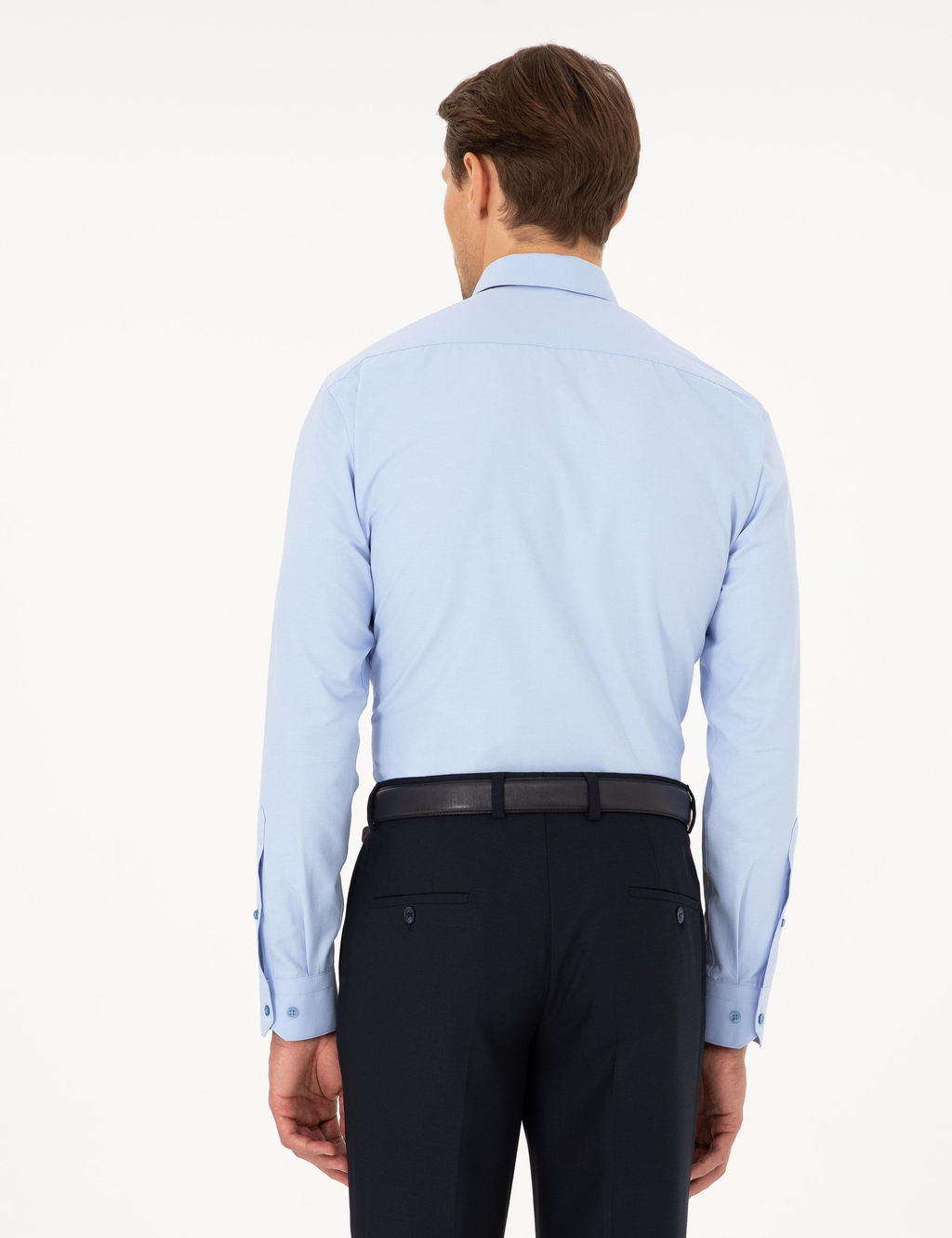 Mavi Slim Fit Uzun Kollu Basic G_mlek - Pierre cardin фото 5