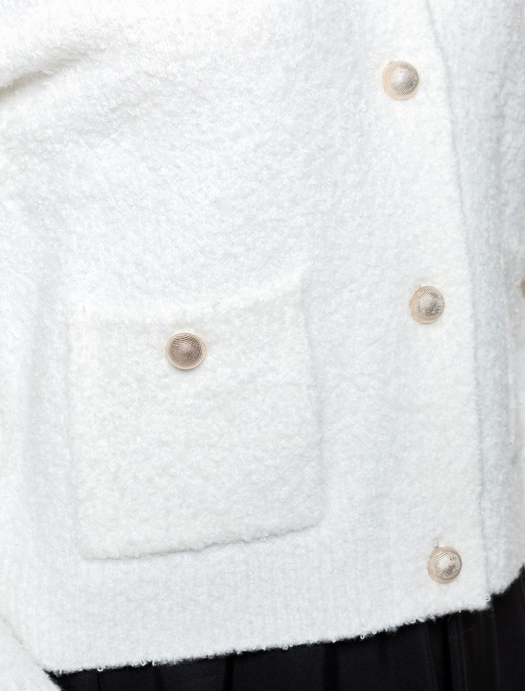 Закрытая распродажа / Вязаный жакет из пряжи букле в стиле Шанель - Vilatte фото 2