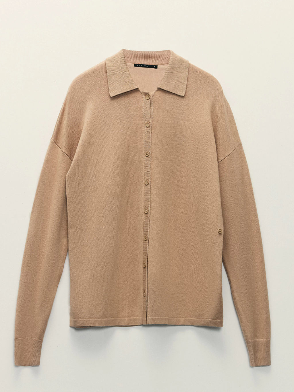 Кардиган с ассиметричной застежкой из вискозы / Zarina  фото 9