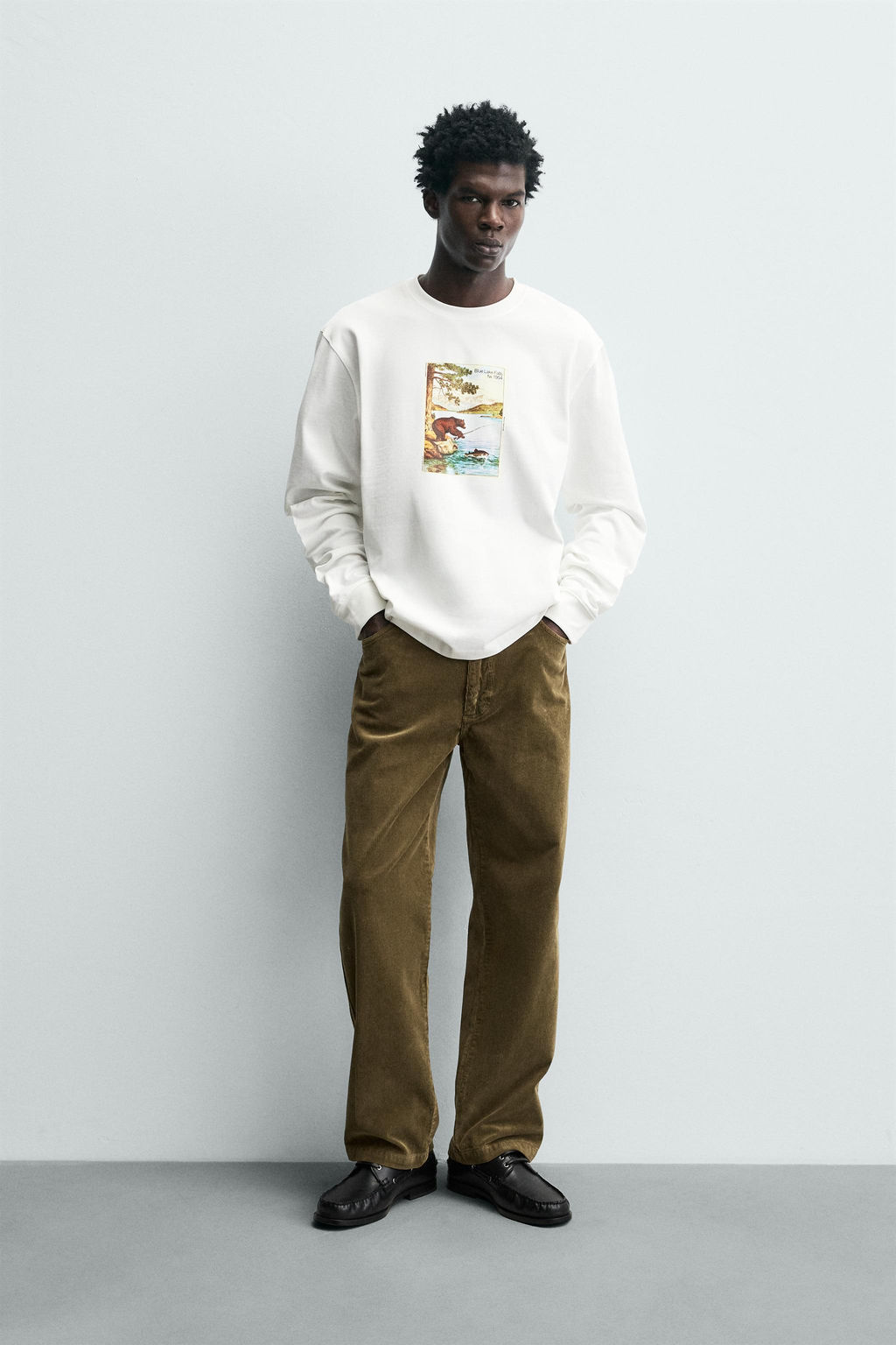 BEAR PRINT T-SHIRT