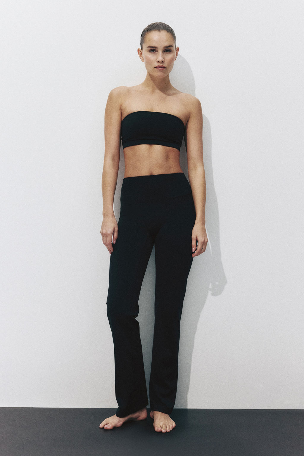Leggings de deporte acampanados con SculptMove - H&m фото 5