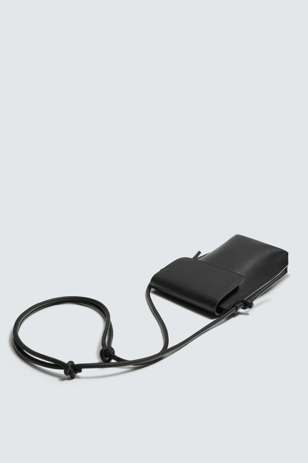 LEATHER CROSSBODY BAG - Zara фото 12
