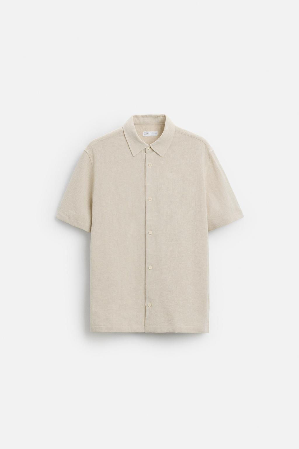 TEXTURED SHIRT - Zara фото 14