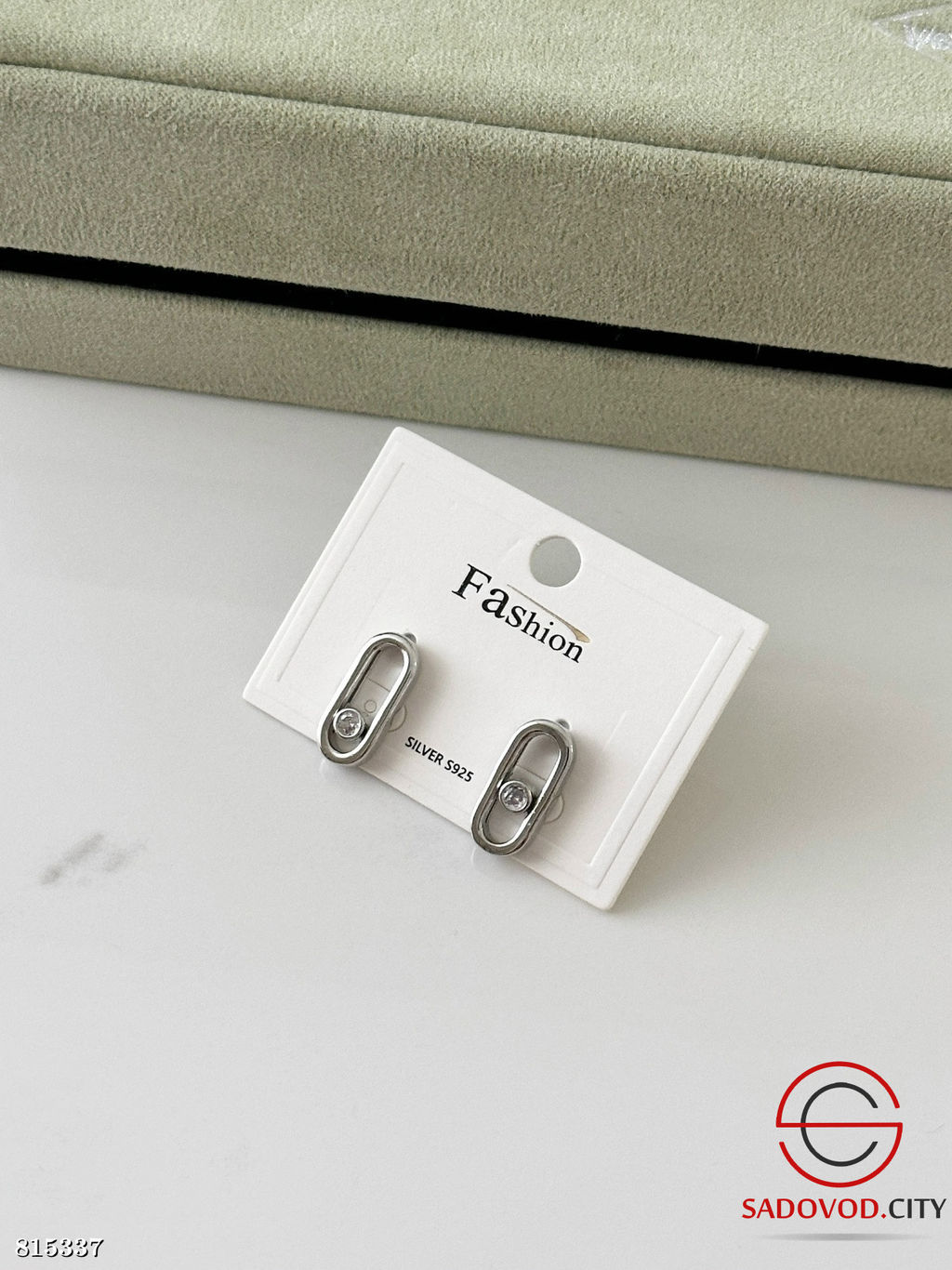 Серьги женские из медицинской стали