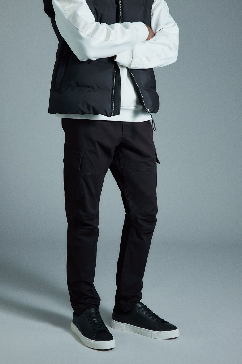 Pantalon cargo Slim Fit - H&m фото 2