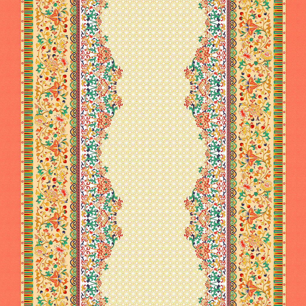 Меандр Скатерть 180х145см, длина стола до 140см, на 6 персон, хлопок Премиум 186г/м2, Домашняя мода (Россия)  фото 2