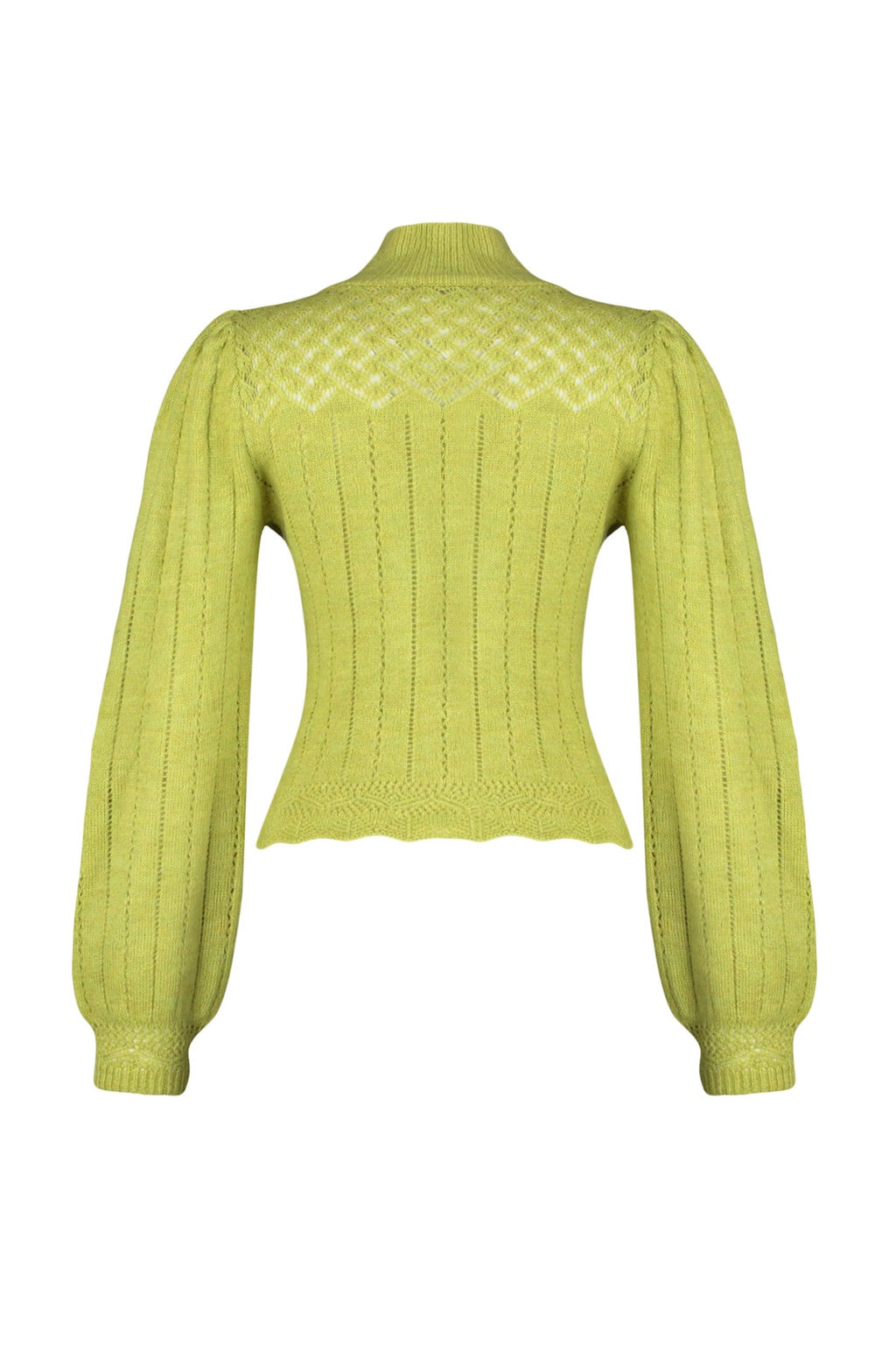 Tas Ajurlu/Delikli Dik Yaka Triko Kazak TWOAW21KZ0034 - Trendyolmilla фото 13