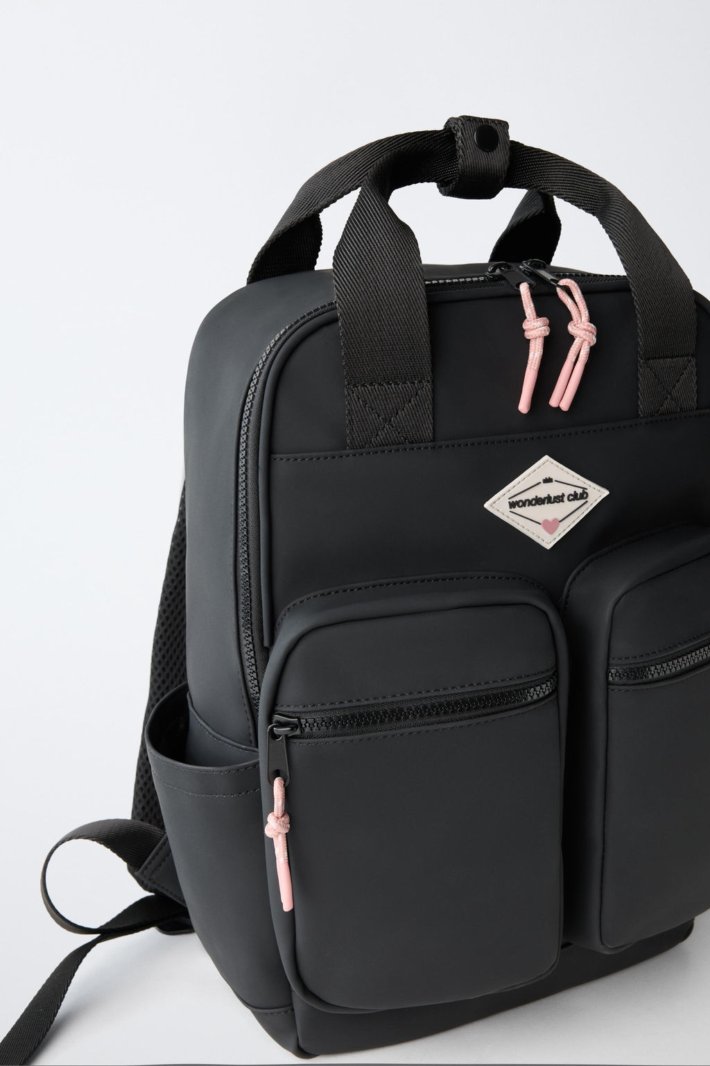 MOCHILA MULTIBOLSILLOS / Negro - Zara фото 3