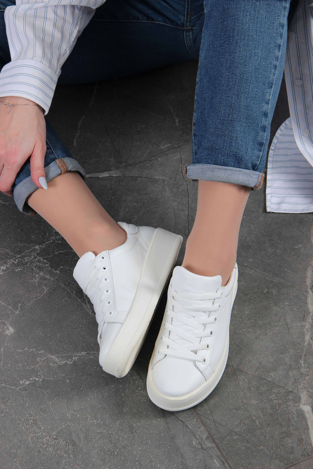 Кеды 128.143w.Белый