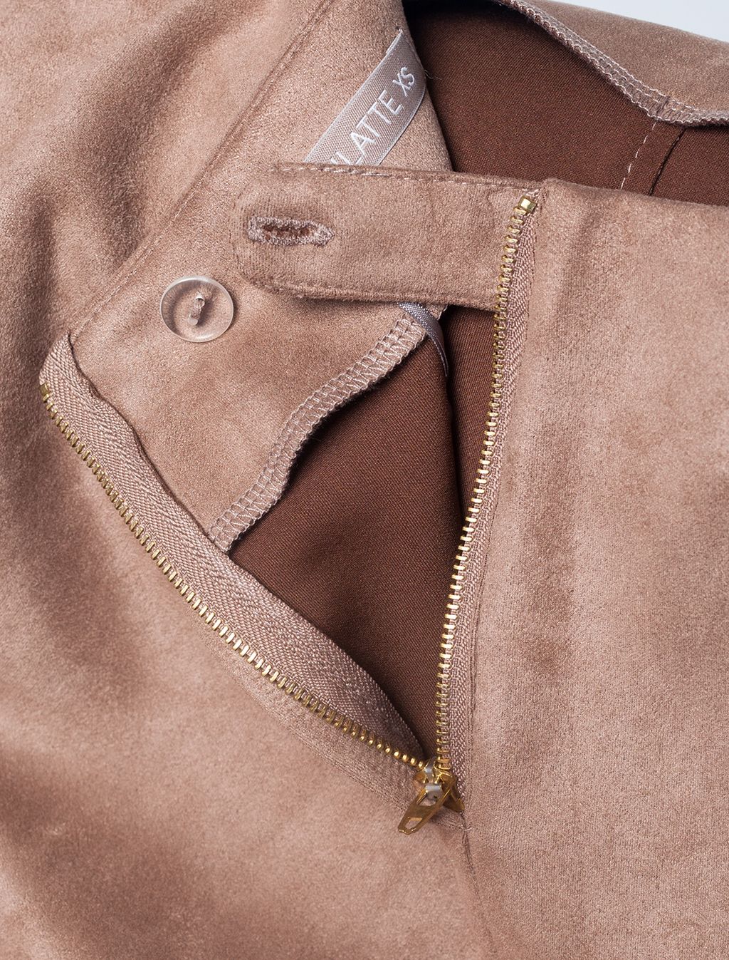 VILATTE / Эластичная юбка из эко-замши  фото 3