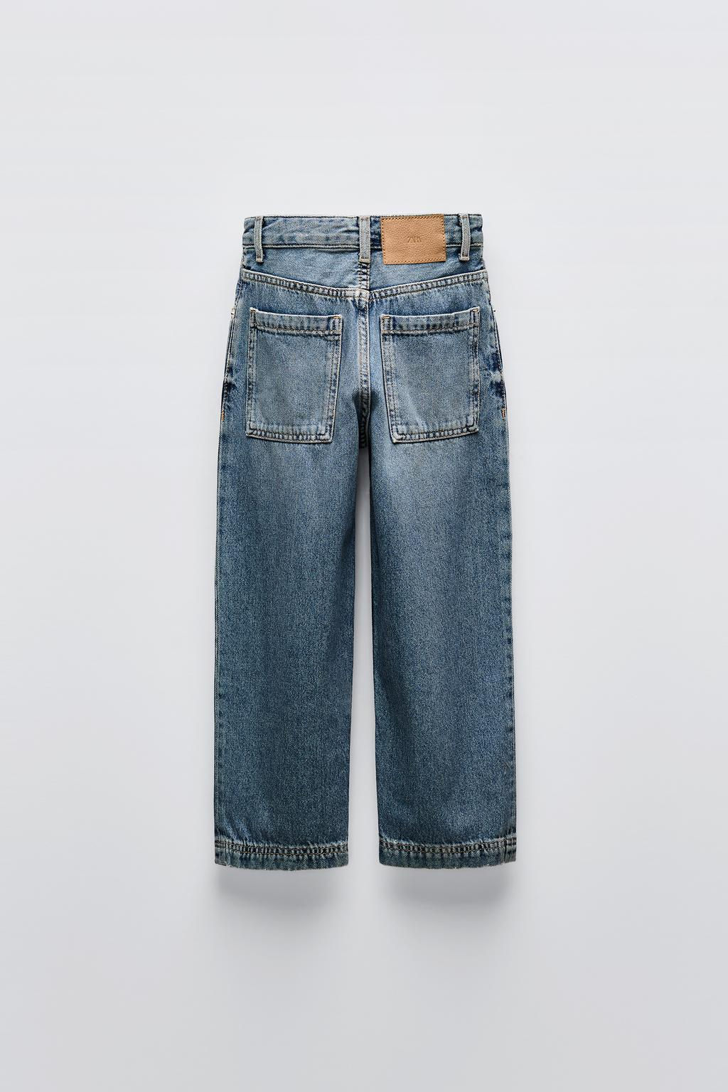 RELAXED BAGGY JEANS - Zara фото 10