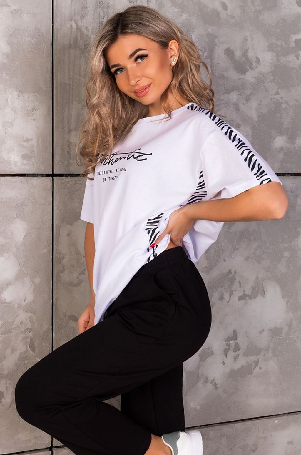 Женский костюм из футера двухнитки Brosko