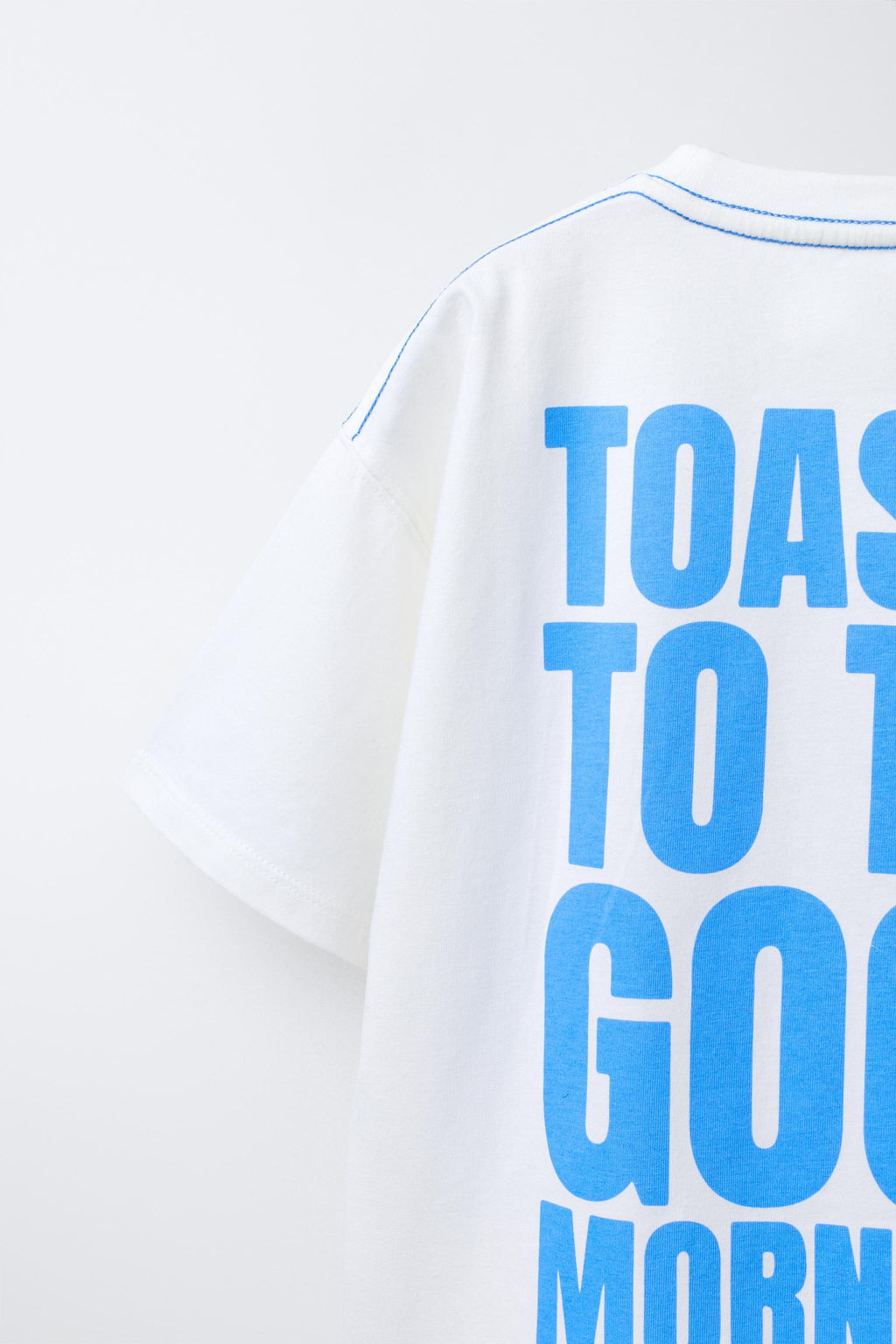 TOAST PRINT T-SHIRT - Zara фото 4