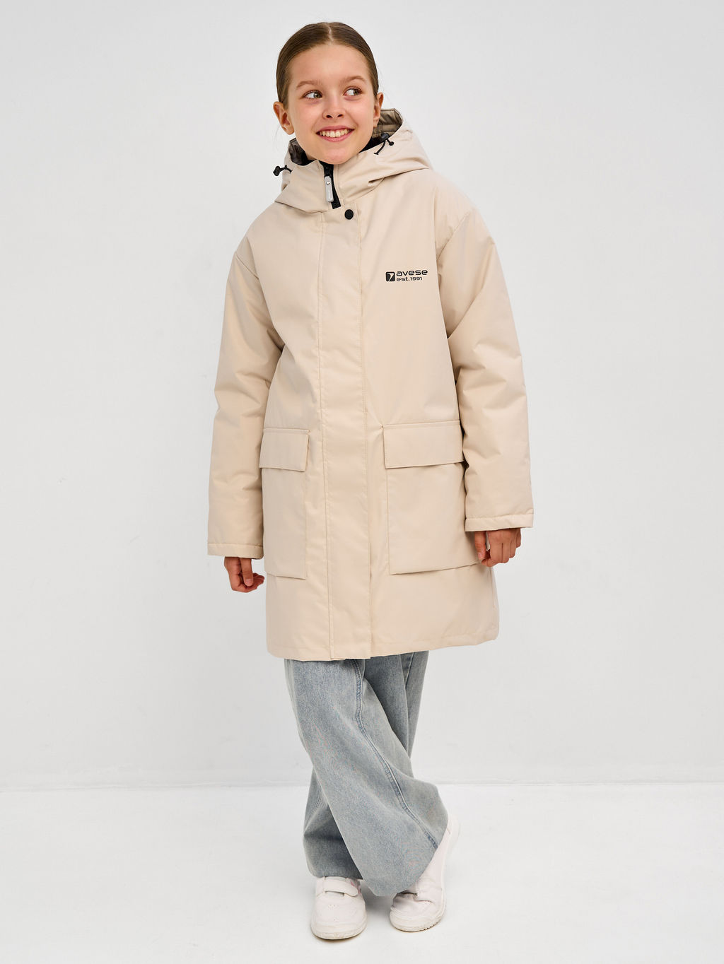 Куртка демисезонная 24672-466 бежевый - Avese фото 5