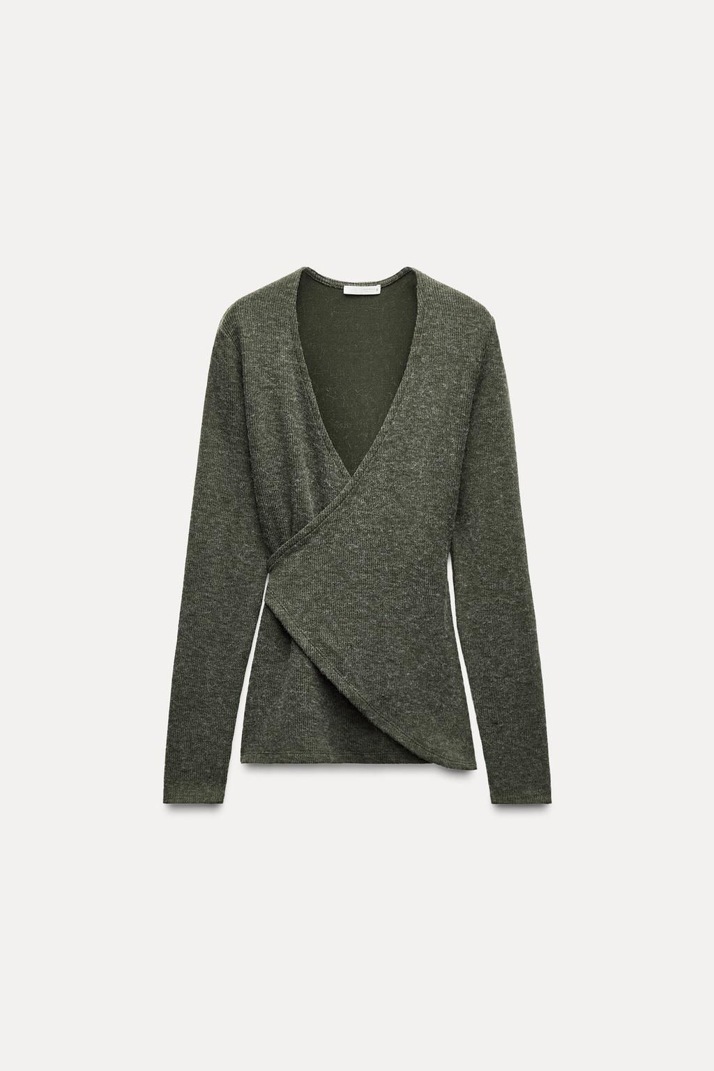 SOFT WRAP JACKET - Zara фото 10
