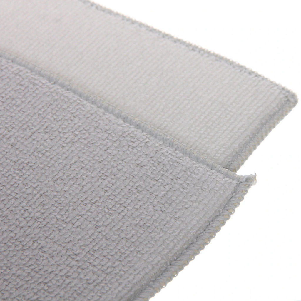 Цена за 2 шт. Коврик для сушки посуды 38*40см "Классика" светло-серый