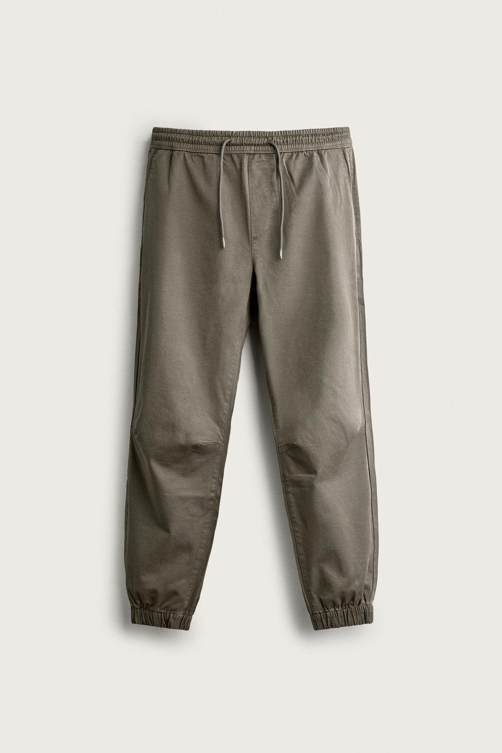 PANTAL?N CINTURA JOGGER SLIM FIT / Khaki - Zara фото 4