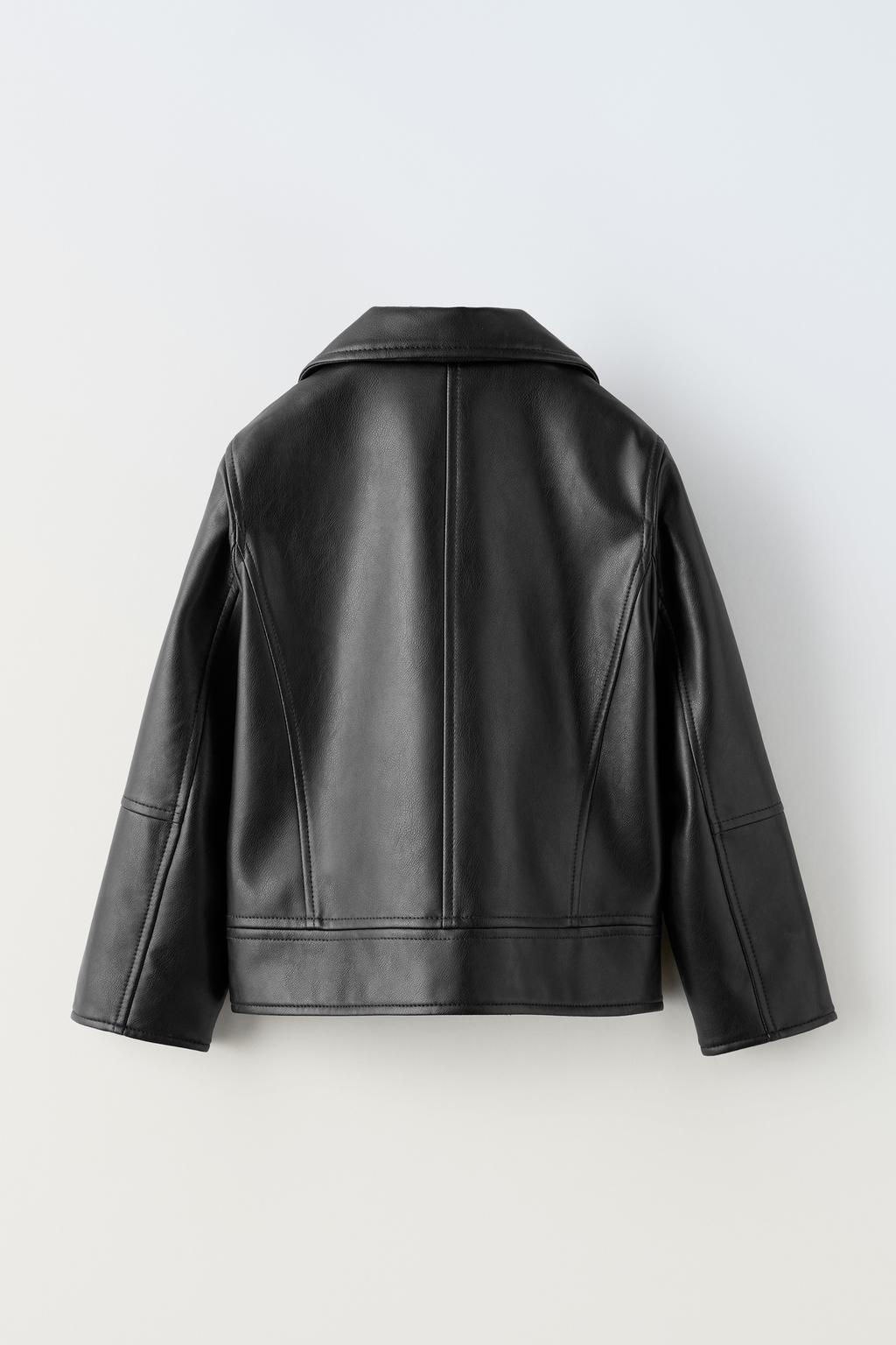 SUNI DERI BIKER CEKET - Zara фото 2