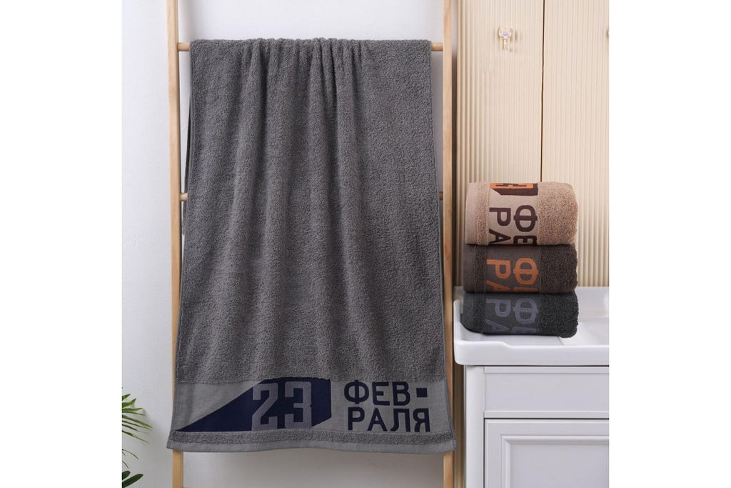 Набор полотенец махровых 550-206-207 , 95-541-542 в коробке Б+Л - Наталья-текстиль фото 2