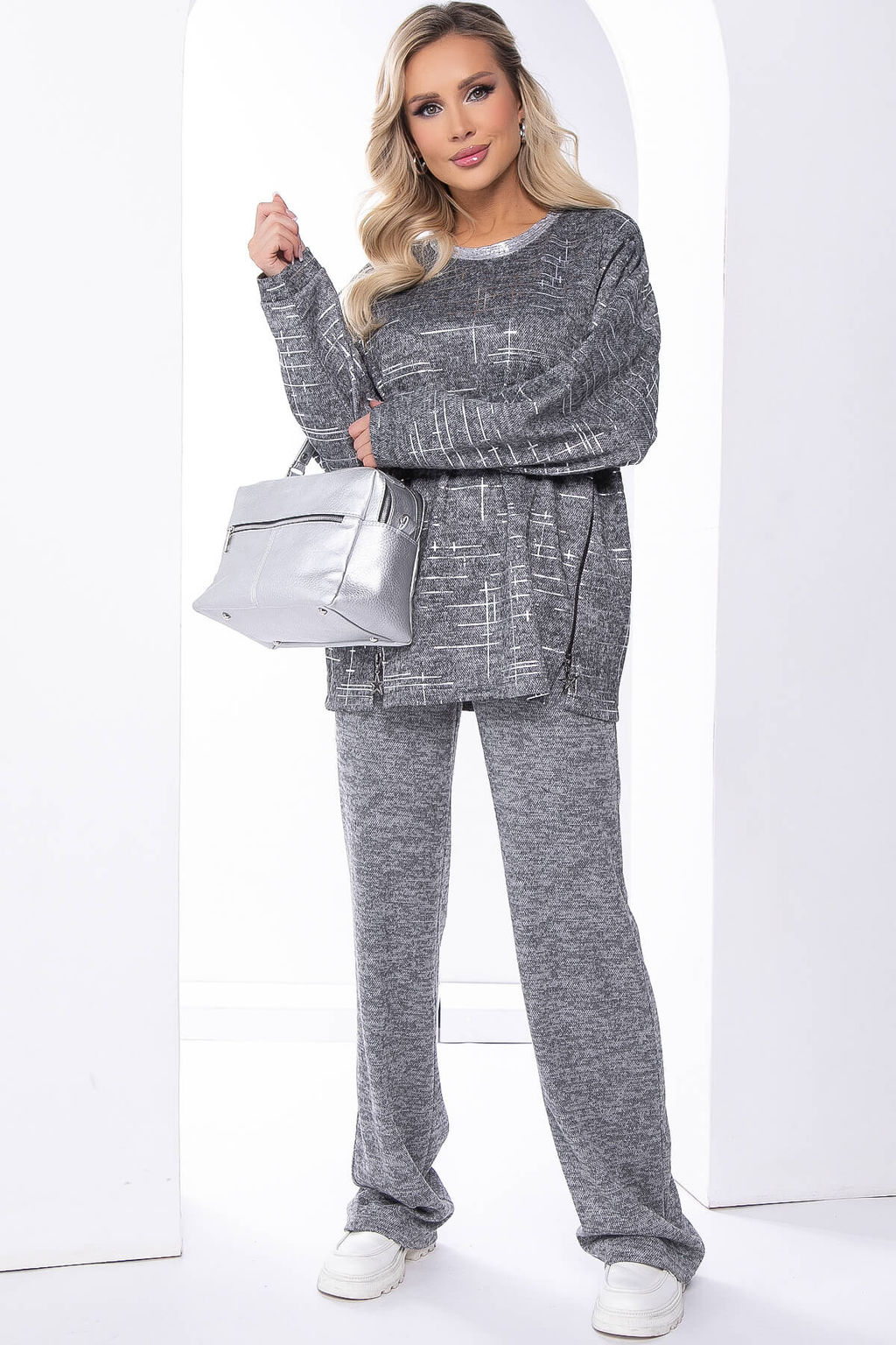 Костюм Мэйт (грей) К8136 - Lt collection фото 5