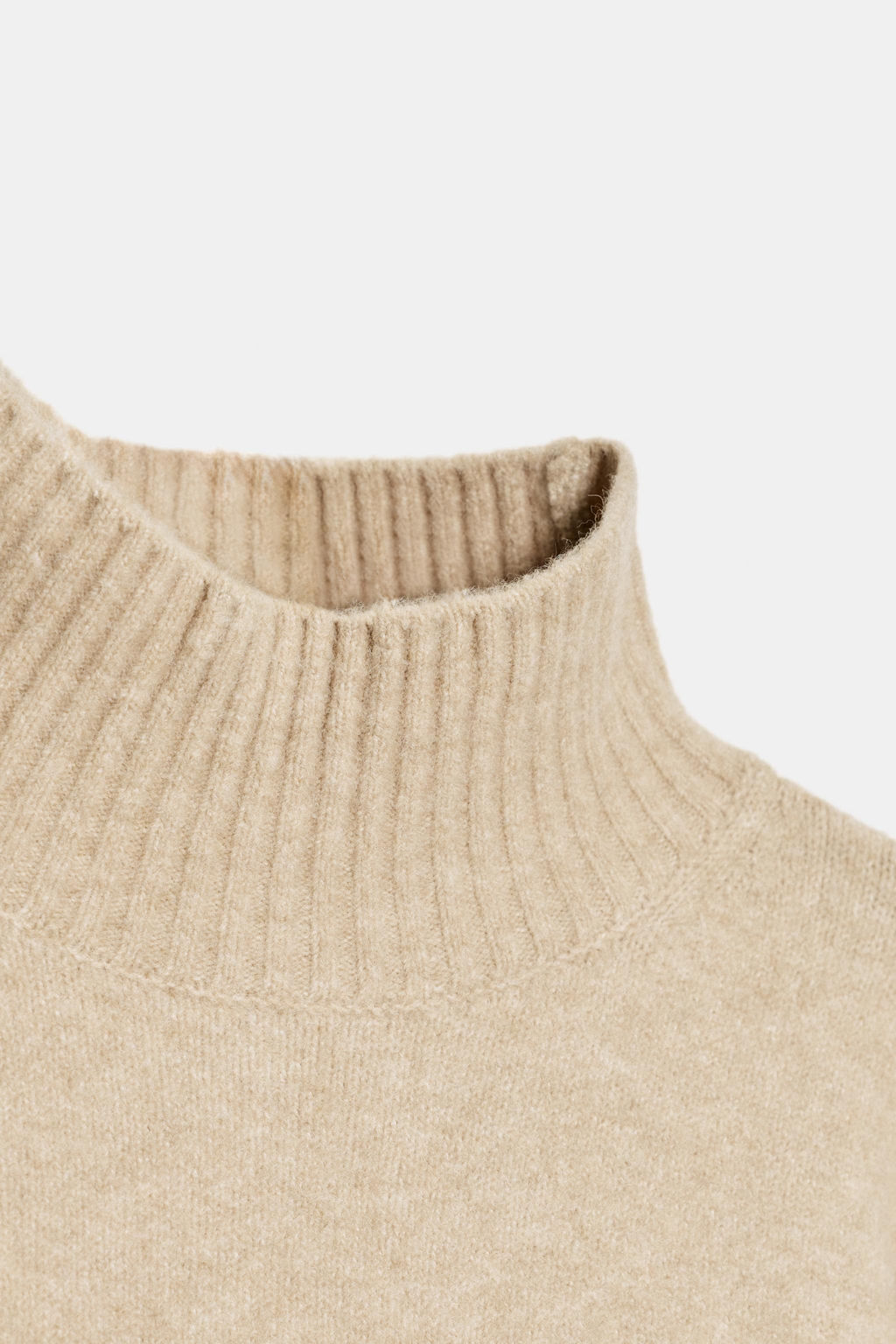 SOFT KNIT HIGH NECK JUMPER - Zara фото 9