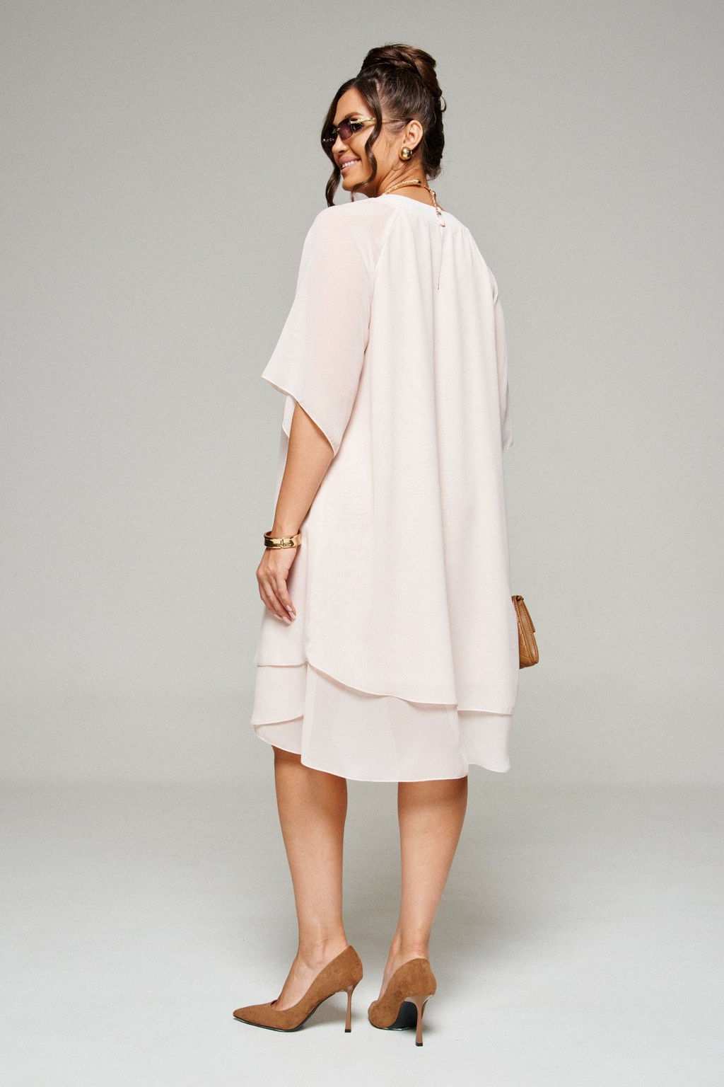 Платье 6325 бежевый - Beautiful and free фото 6