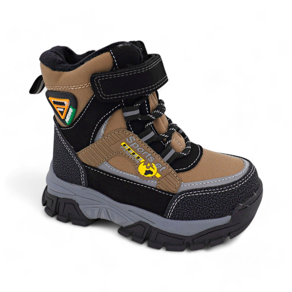 Ботинки мембранные на меху В200 хаки