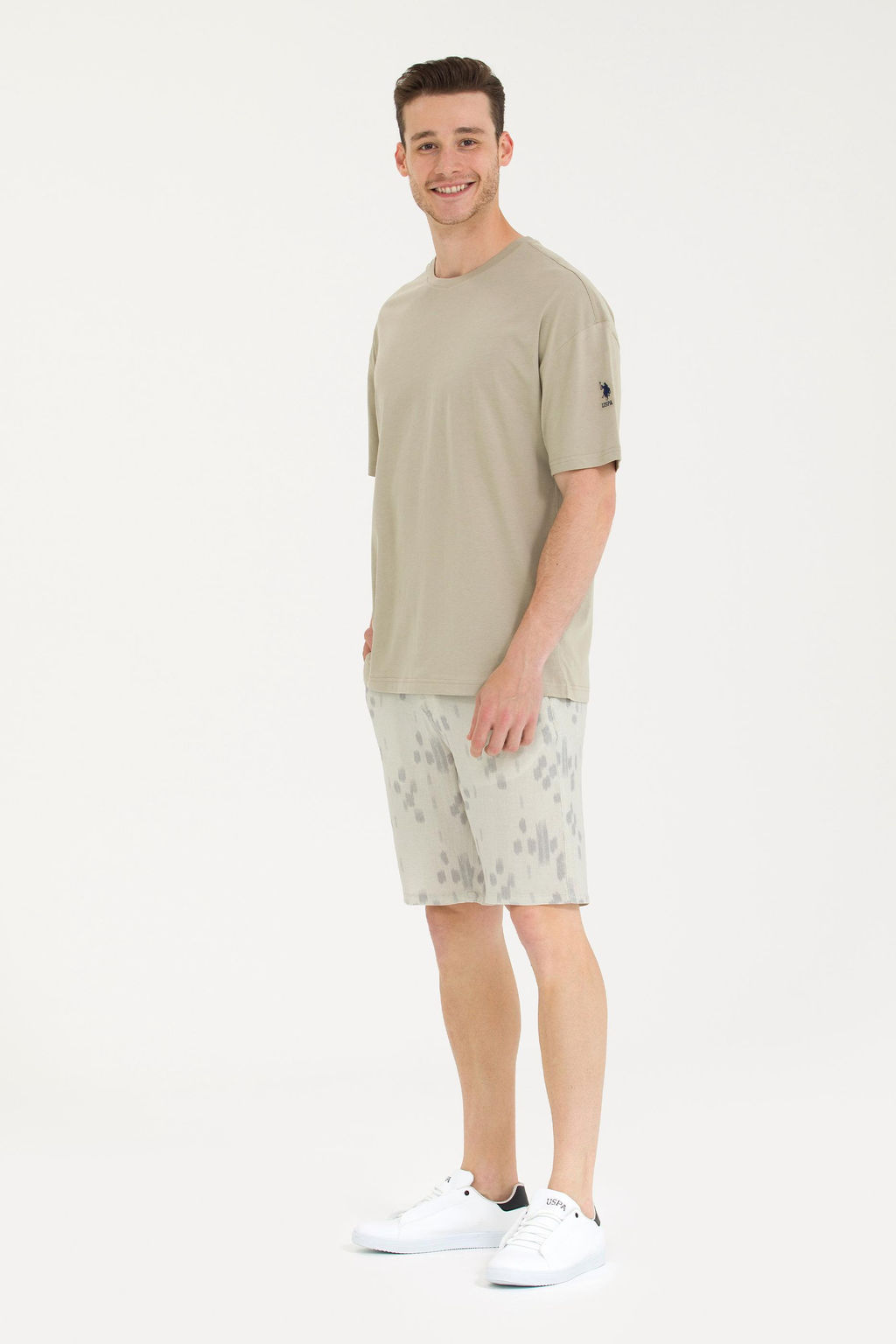 U. S. Polo Assn Мужские шорты из каменной ткани - U.s. polo assn фото 3