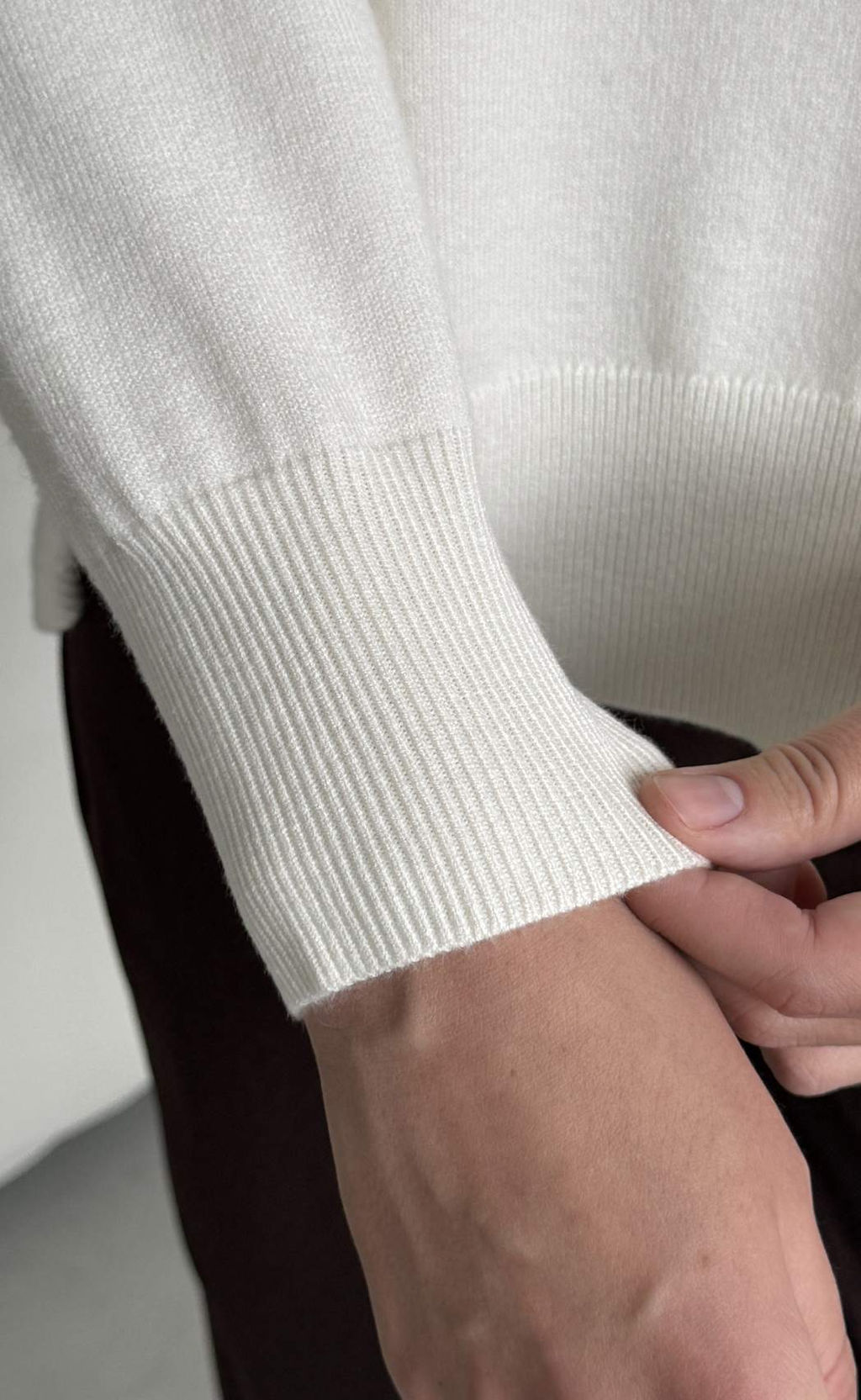 Джемпер F522-15120 milk - Fine joyce фото 6