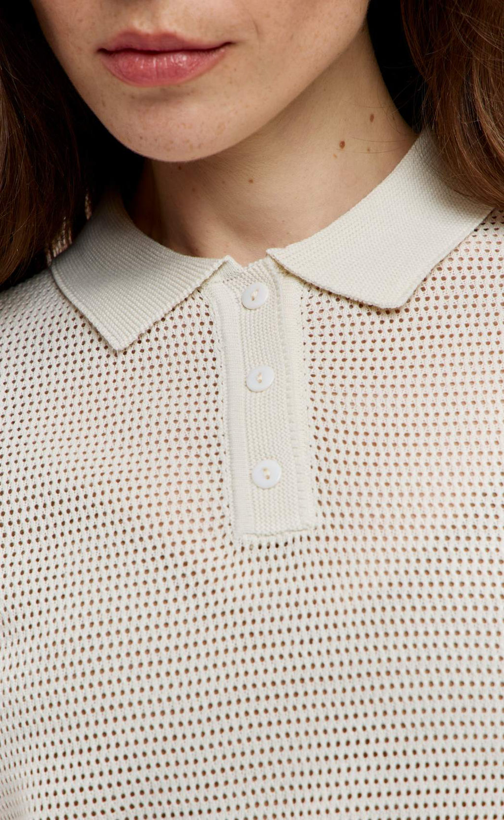 Джемпер Fine Joyce F612-1583 светло-бежевый хлопок фото 4