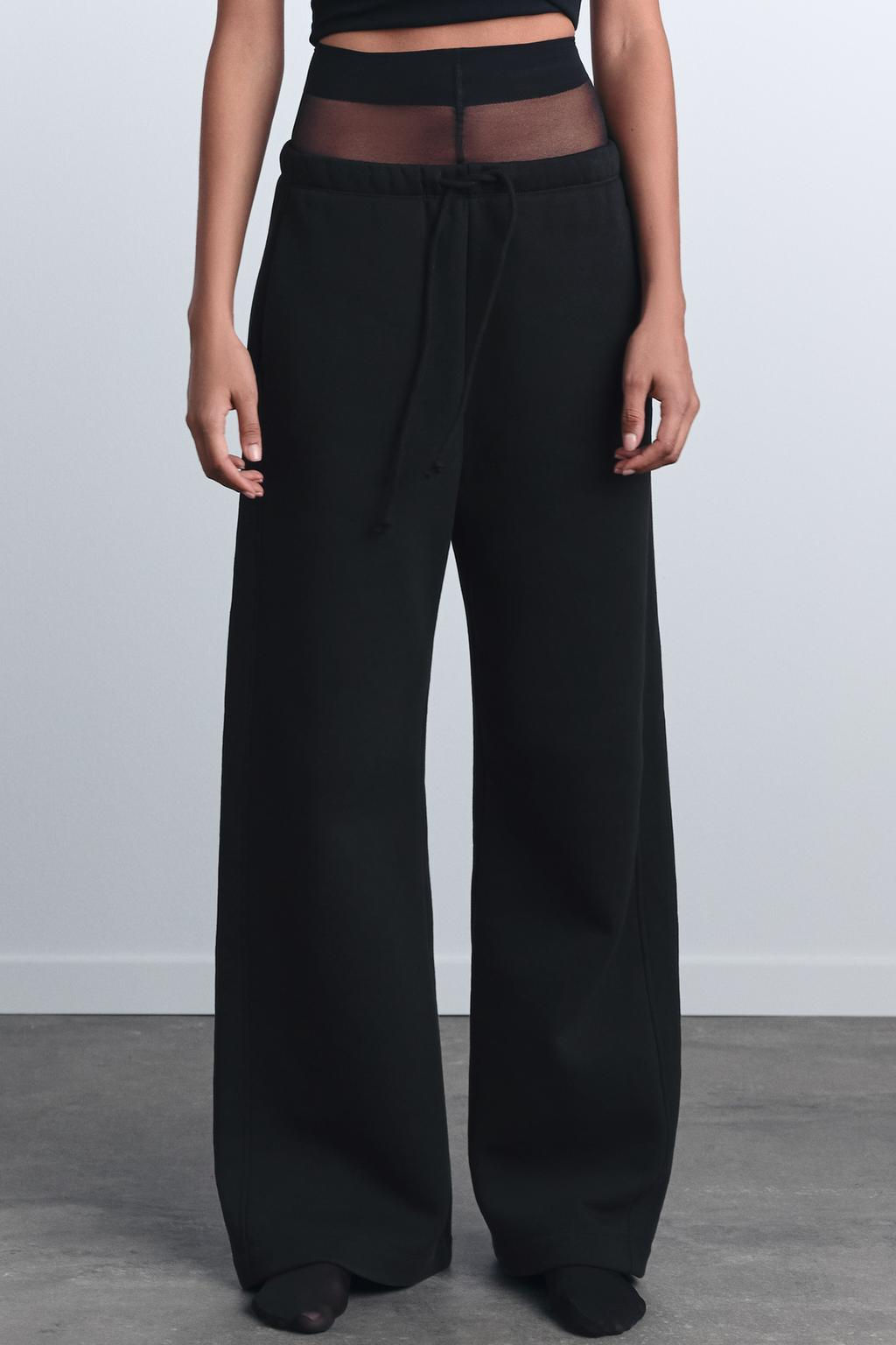 STRAIGHT-LEG PLUSH TROUSERS - Zara фото 21