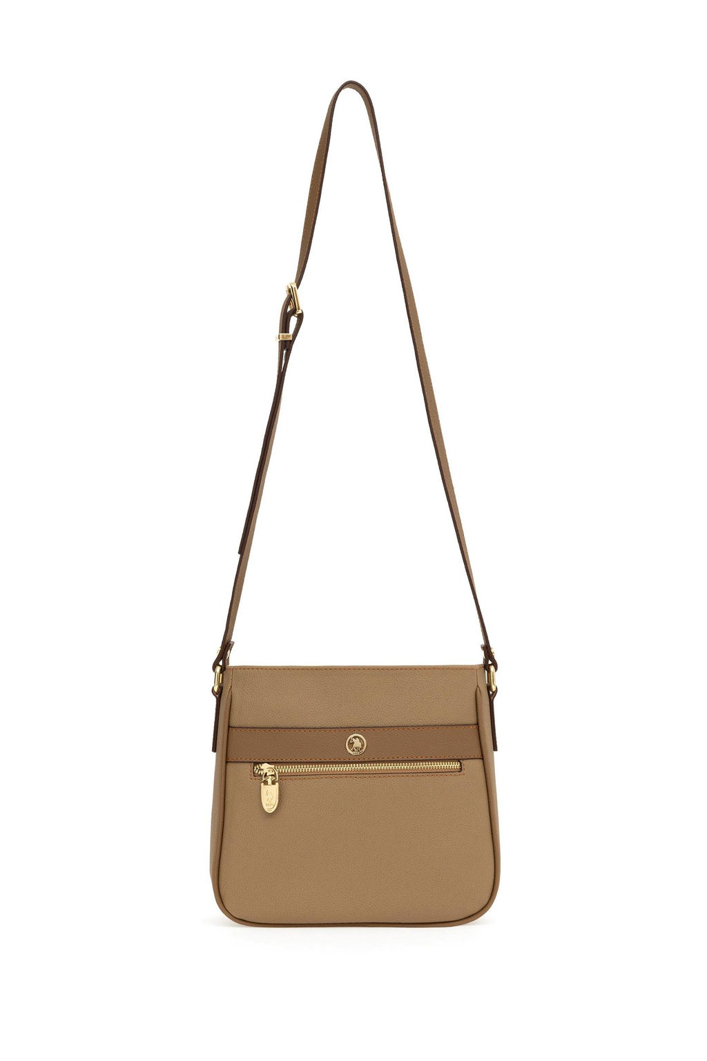 U. S. Polo Assn Женская темно-бежевая сумка - U.s. polo assn фото 4