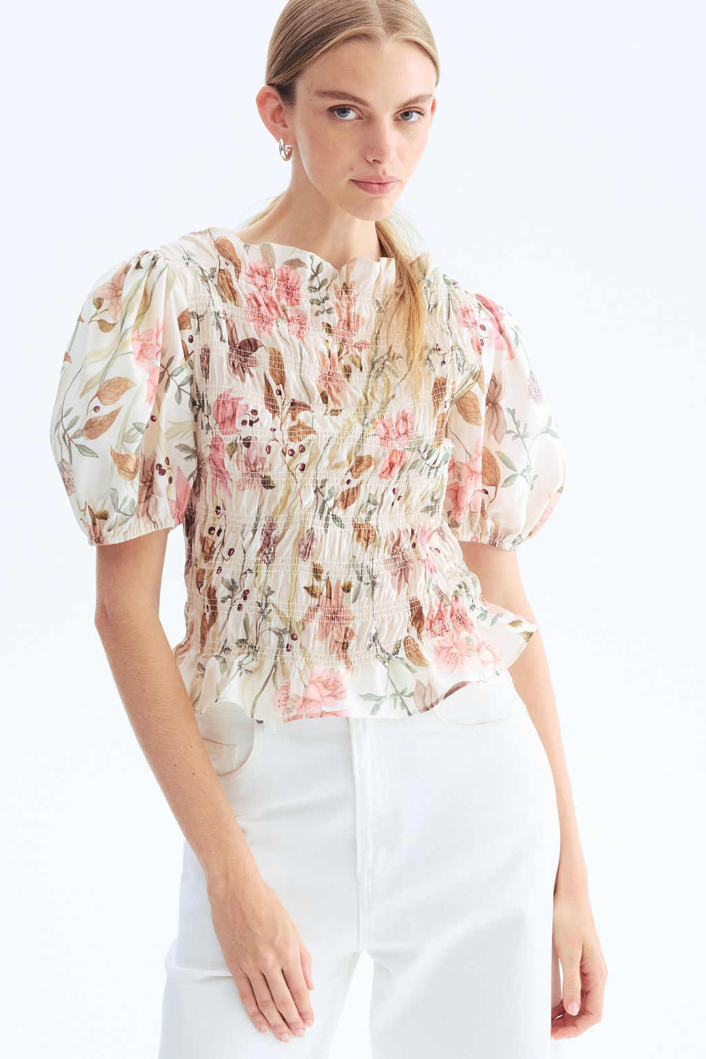 Blusa fruncida - H&m фото 5