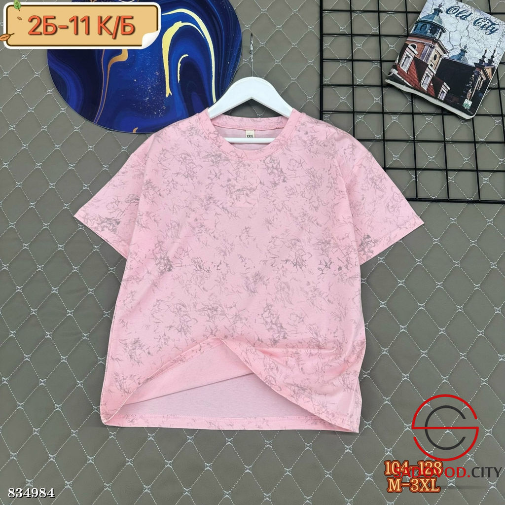 Футболка для девочки из хлопка