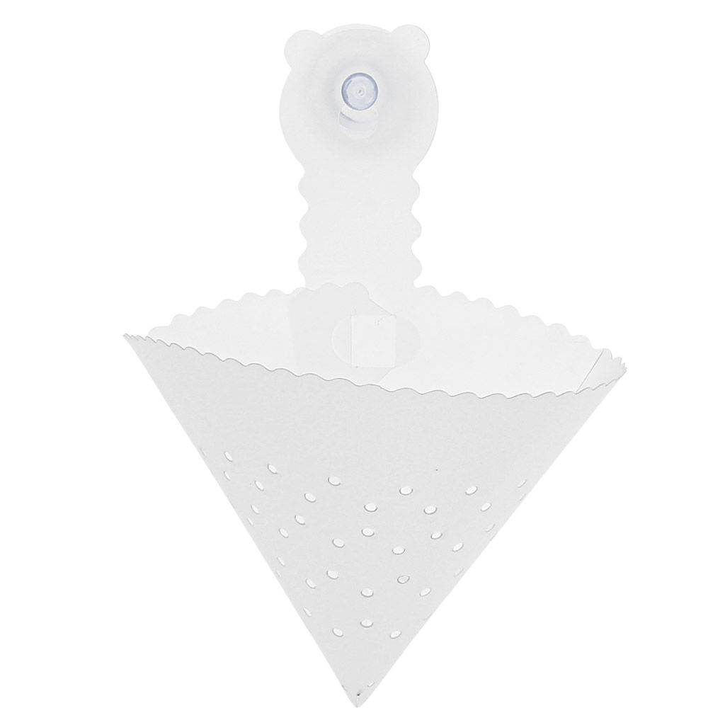 Фильтр-воронка для мусора и отходов в раковину, 18,5х12,5х15,5см, ПВХ, складная, на присоске, цвета микс, в п/эт упаковке (Китай) - Домашняя мода фото 3