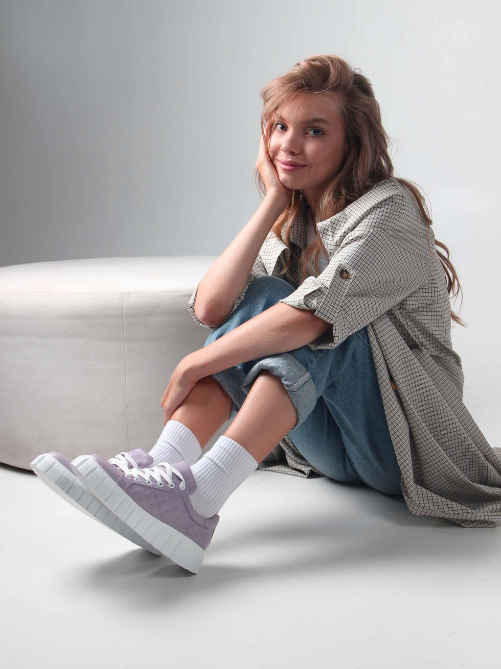 Кеды EDART 146.91505 w. lilac - Ed'art фото 7