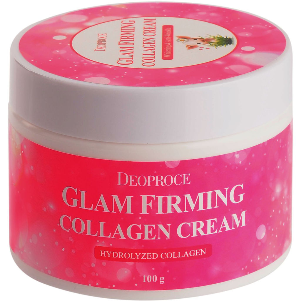 DEOPROCE MOISTURE GLAM FIRMING COLLAGEN CREAM Увлажняющий укрепляющий крем для лица с коллагеном 100г