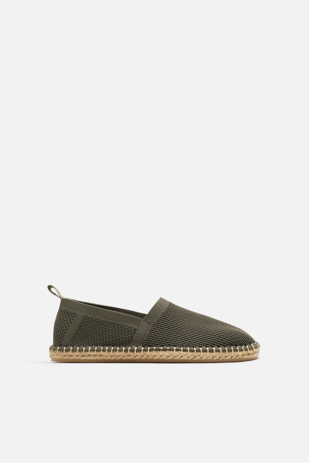 KNITTED FABRIC ESPADRILLES - Zara фото 3