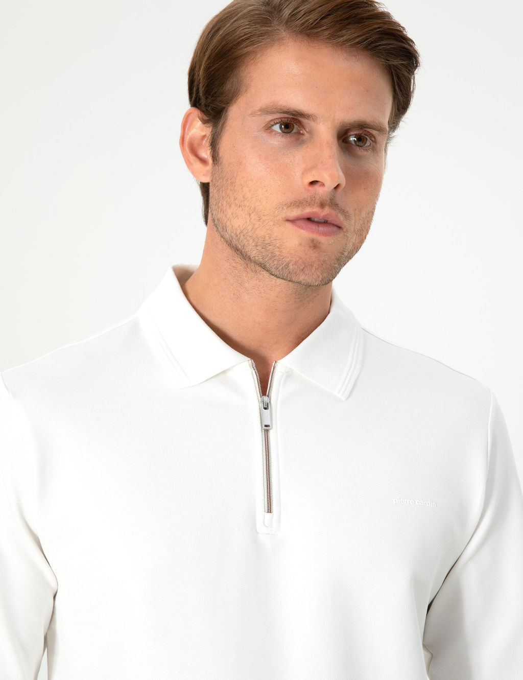 Ekru Regular Fit Sweatshirt - Pierre cardin фото 2