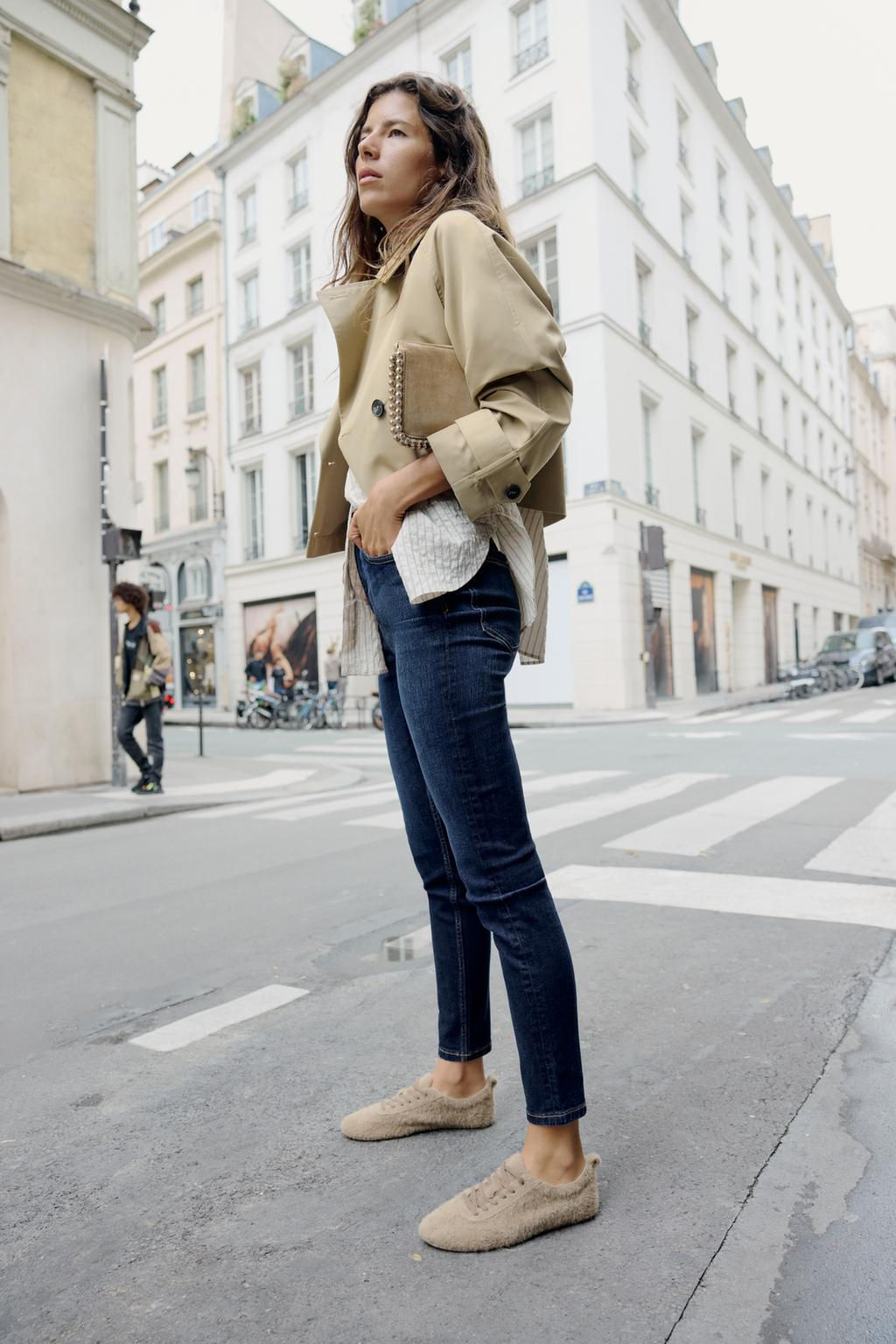SHORT TRENCH-STYLE JACKET - Zara фото 22